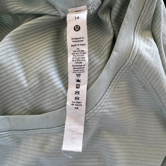 lululemon athletica Swiftly Tech Short Sleeve in Mint • Size 14 - Picture 5 of 5